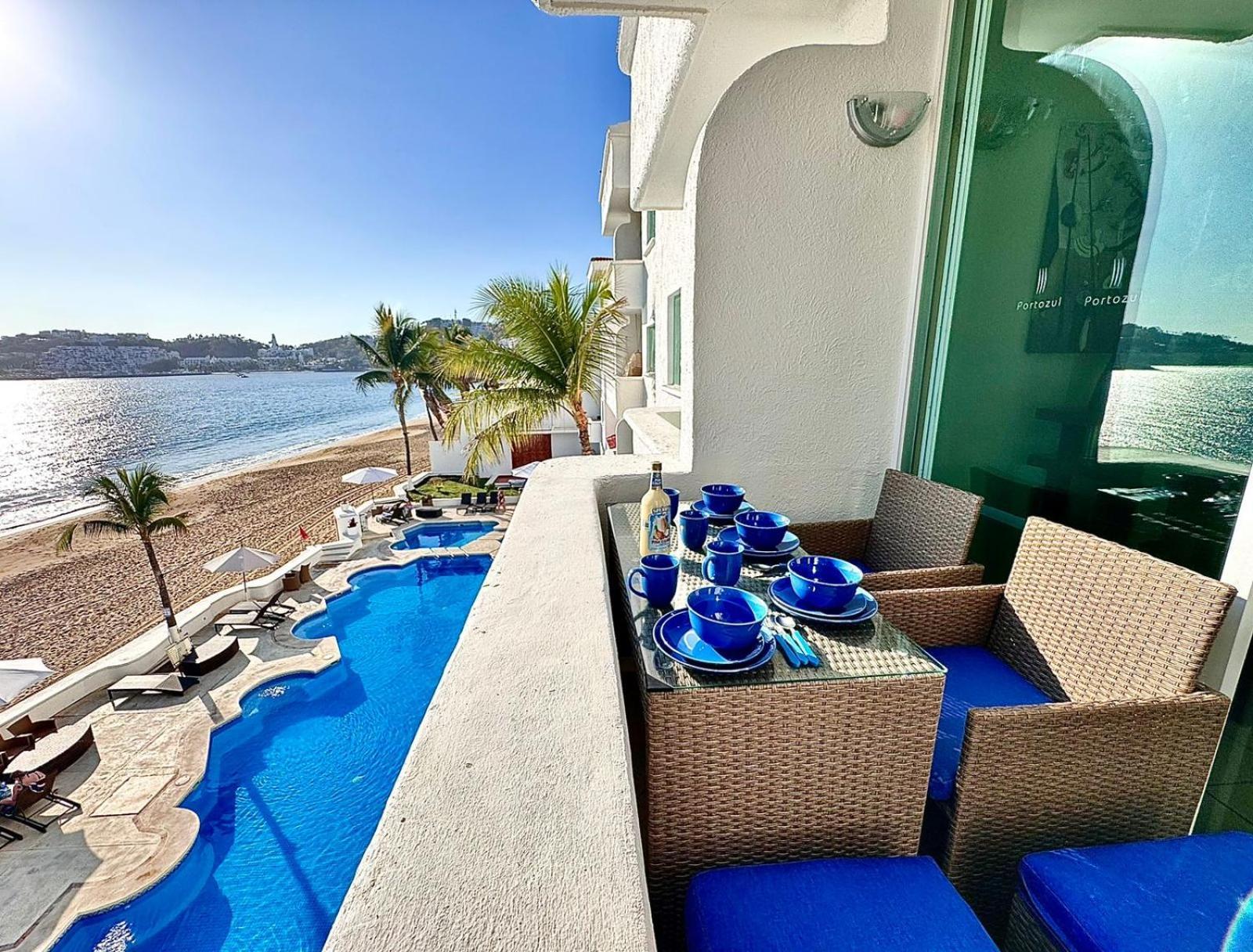 Espectacular Apto A Pie De Playa Con Vista Al Mar Manzanillo Εξωτερικό φωτογραφία