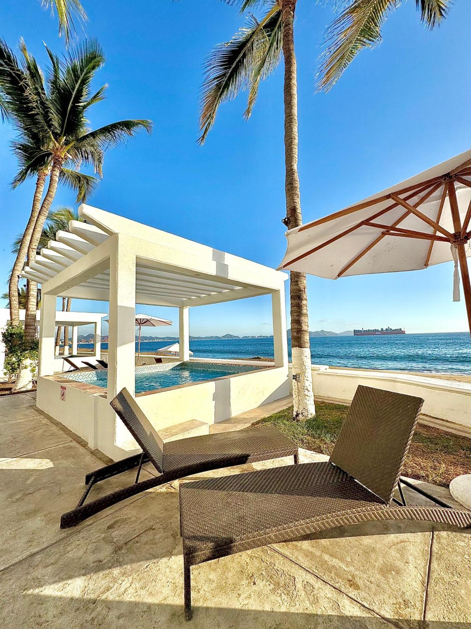 Espectacular Apto A Pie De Playa Con Vista Al Mar Manzanillo Εξωτερικό φωτογραφία